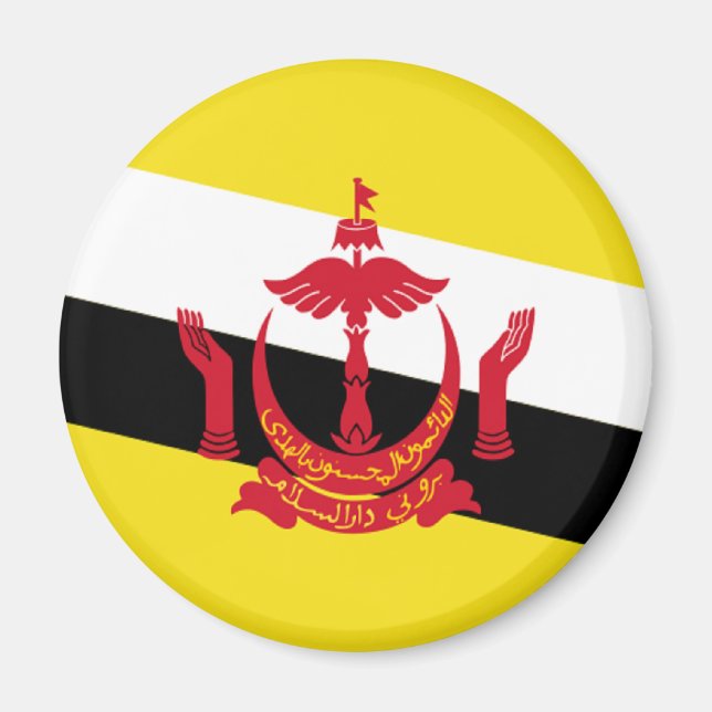 Aimant Drapeau de Brunei (Devant)