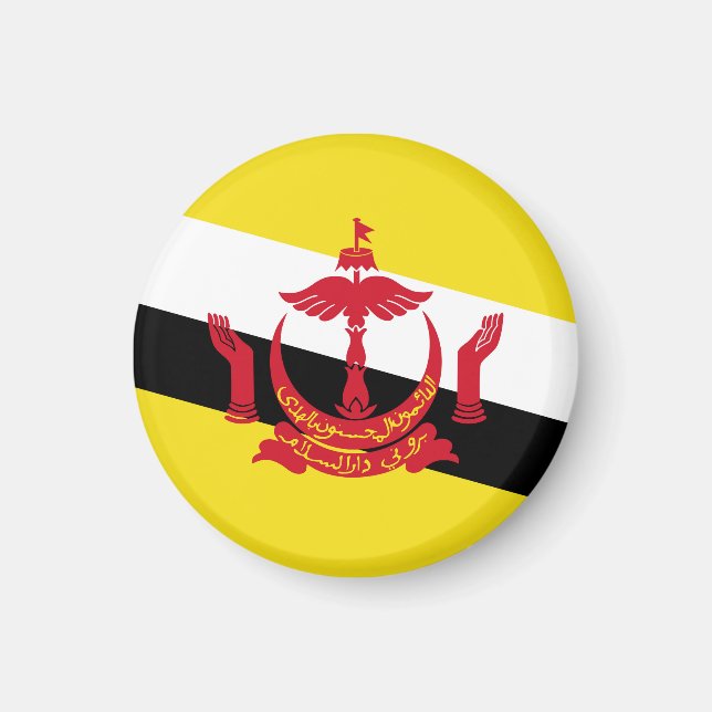 Aimant Drapeau de Brunei (Devant)