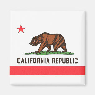 AIMANT DRAPEAU DE CALIFORNIE