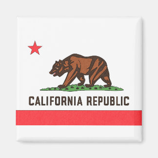 AIMANT DRAPEAU DE CALIFORNIE