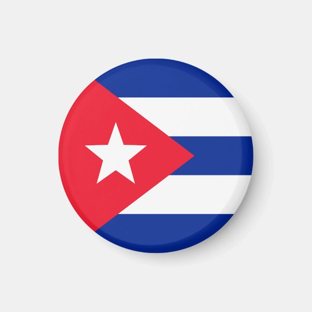 Aimant Drapeau de Cuba (Devant)