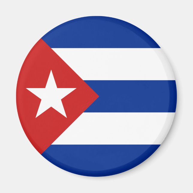 Aimant Drapeau de Cuba (Devant)
