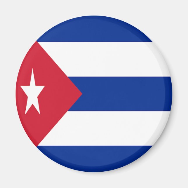 Aimant Drapeau de Cuba (Devant)