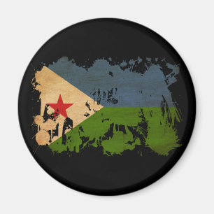 Aimant Drapeau de Djibouti