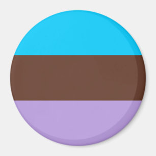 Aimant Drapeau de fierté androsexuelle
