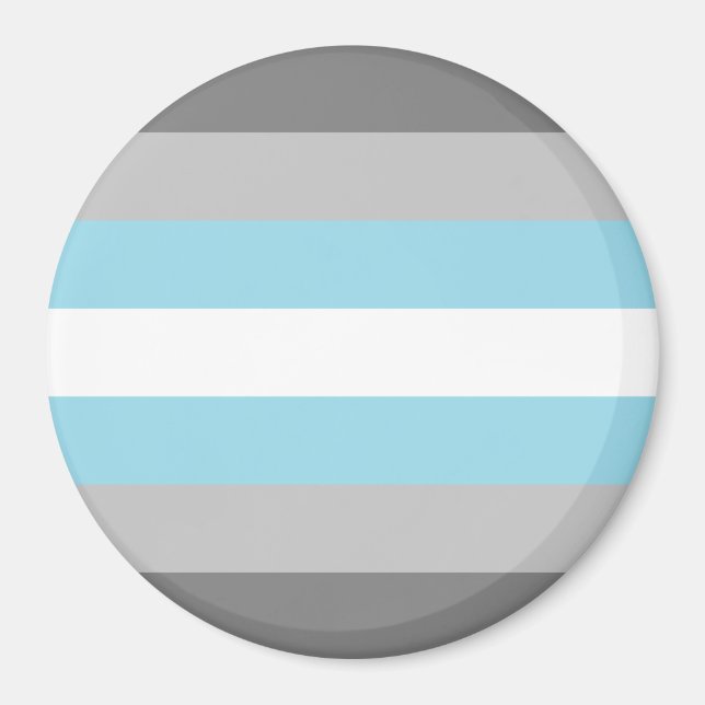 Aimant Drapeau de fierté demiboy (Devant)