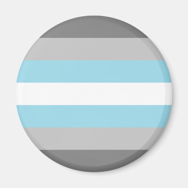 Aimant Drapeau de fierté demiboy (Devant)