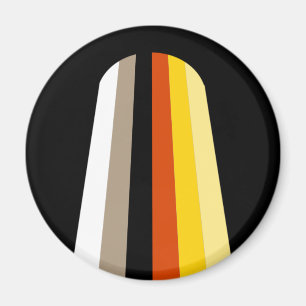 Aimant Drapeau de fierté des cheveux longs
