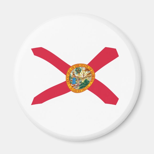 Aimant Drapeau de Floride (Devant)
