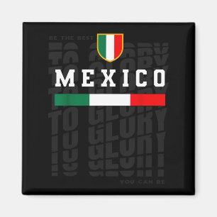 Aimant Drapeau de football de soccer du Mexique Maillot v