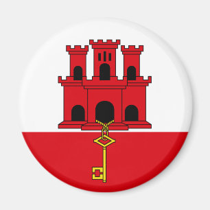 Aimant Drapeau de Gibraltar