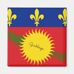 Aimant Drapeau de Guadeloupe