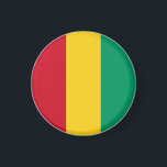 Aimant Drapeau de Guinée<br><div class="desc">Drapeau de Guinée</div>