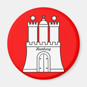 Aimant Drapeau de Hambourg