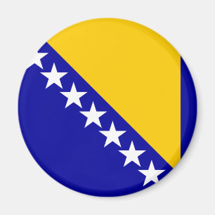 Aimant Drapeau de haute qualité en Bosnie-Herzégovine