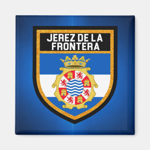 Aimant Drapeau de Jerez de la Frontera