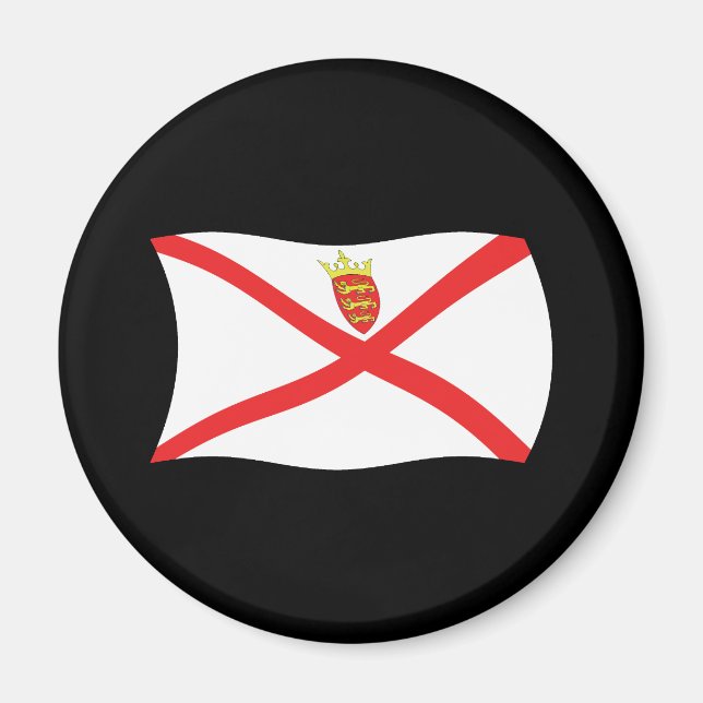 Aimant Drapeau de Jersey (Devant)