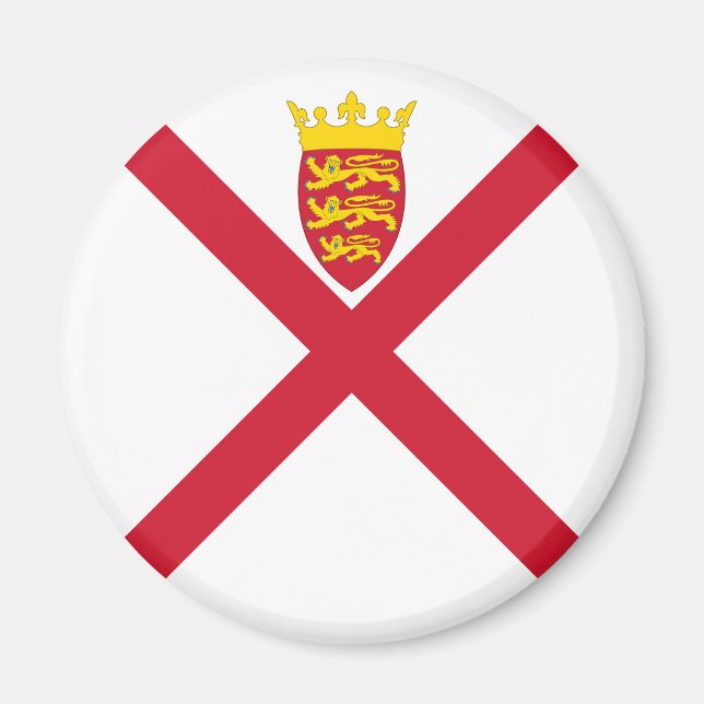Aimant Drapeau de Jersey (Devant)