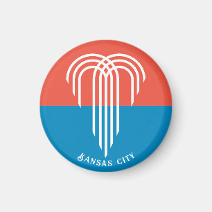 Aimant Drapeau de Kansas City (2023), Missouri