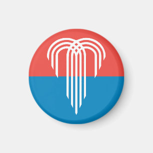 Aimant Drapeau de Kansas City, Missouri