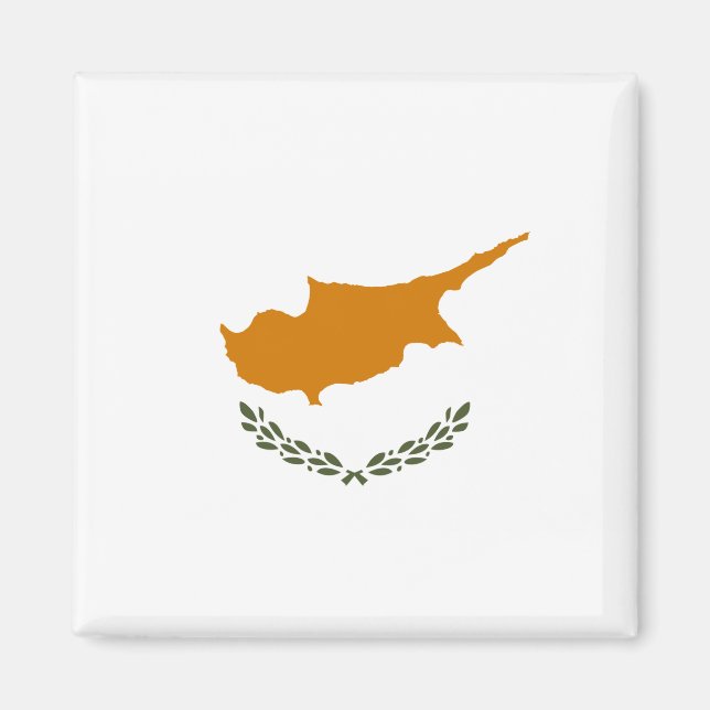 Aimant Drapeau de Kıbrıs Cumhuriyeti (Devant)