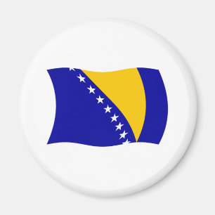 Aimant Drapeau de la Bosnie-Herzégovine