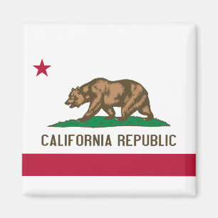 Aimant Drapeau de la Californie