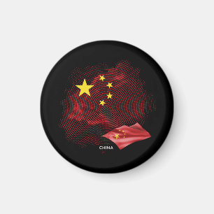 Aimant Drapeau de la Chine