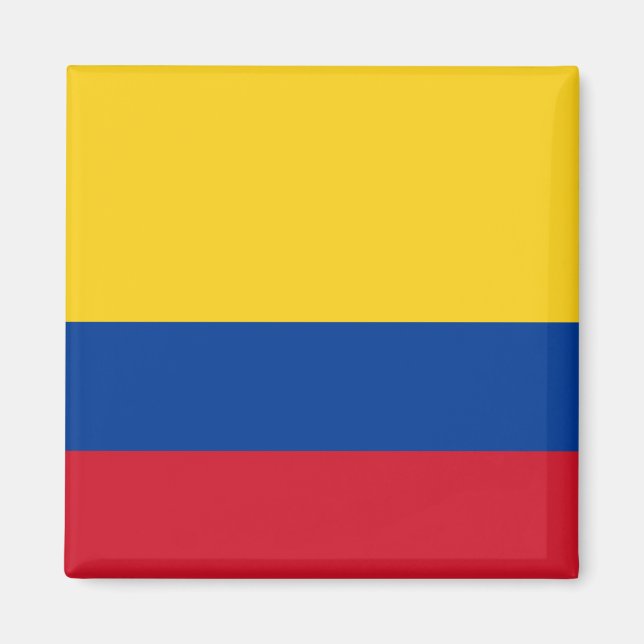 Aimant Drapeau de la Colombie (Devant)