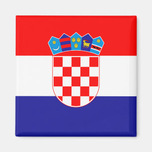 Aimant Drapeau de la Croatie
