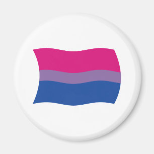 Aimant Drapeau de la Fierté Bisexuelle