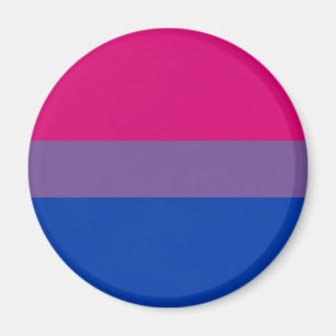 Aimant Drapeau de la fierté bisexuelle