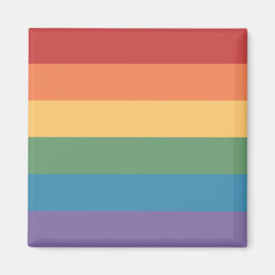 Aimant Drapeau de la fierté gay Heathered