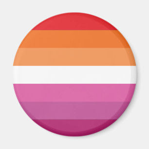 Aimant Drapeau de la fierté lesbienne
