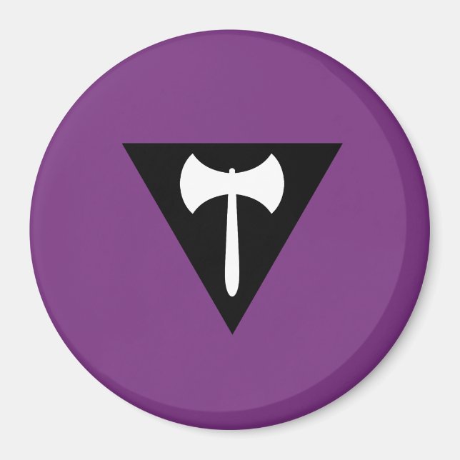 Aimant Drapeau de la fierté lesbienne (Devant)