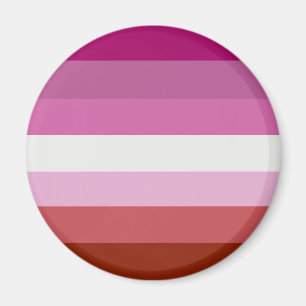 Aimant Drapeau de la fierté lesbienne