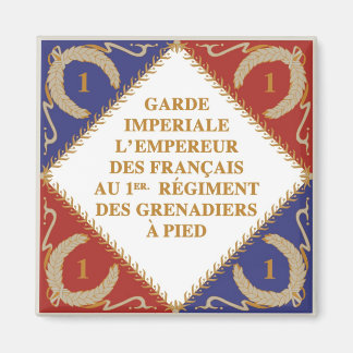 Aimant drapeau de la Garde impériale