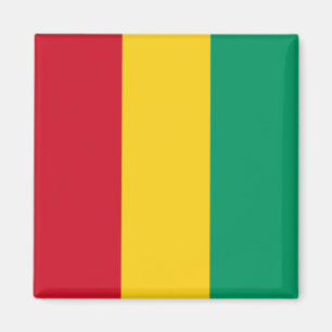 Aimant Drapeau de la Guinée (pays africain)