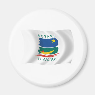Aimant Drapeau de la Guyane française