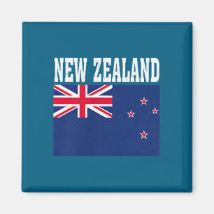Aimant Drapeau de la Nouvelle-Zélande souvenir patriotiqu