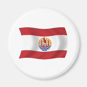 Aimant Drapeau de la Polynésie française