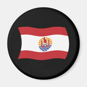 Aimant Drapeau de la Polynésie française