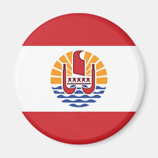 Aimant Drapeau de la Polynésie française