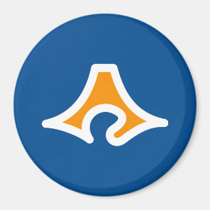 Aimant Drapeau de la préfecture de Shizuoka, Japon