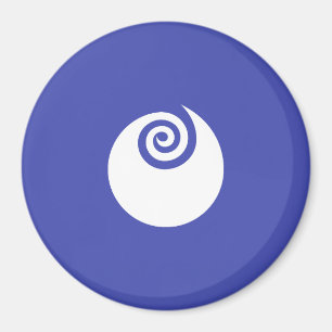 Aimant Drapeau de la préfecture d'Ibaraki, Japon