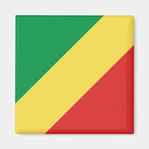 Aimant Drapeau de la République du Congo