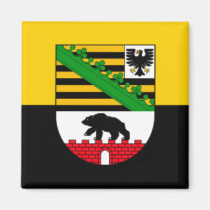 Aimant Drapeau de la Saxe-Anhalt