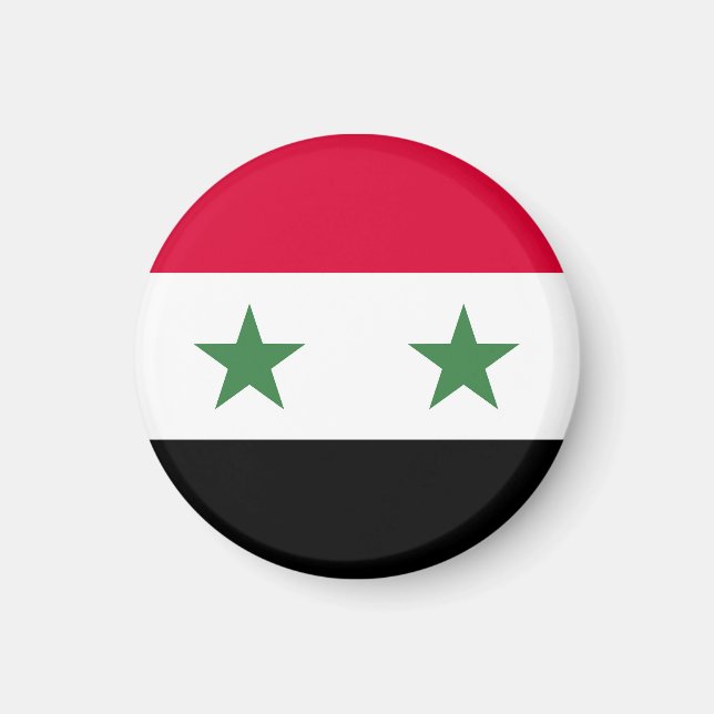 Aimant Drapeau de la Syrie (Devant)
