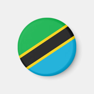 Aimant Drapeau de la Tanzanie
