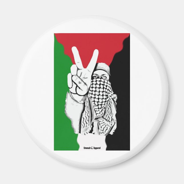 Aimant Drapeau de la victoire palestinienne (Devant)